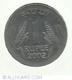 Image #1 of 1 Rupee 2002 (N)