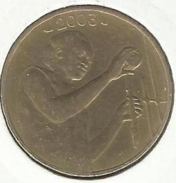 Image #2 of 25 Francs 2003