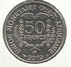 Image #1 of 50 Francs 2010
