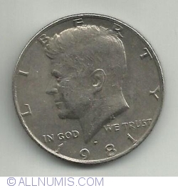 Image #1 of Half Dollar 1981 P