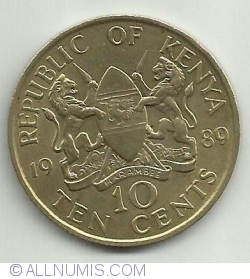 10 Cents 1989