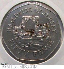 Image #2 of 50 Pence 1988