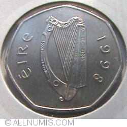 Image #2 of 50 Pence 1998