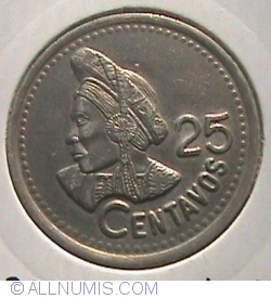 25 Centavos 1996