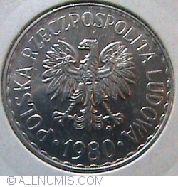 Image #2 of 1 Zloty 1980