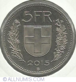 Image #2 of 5 Francs 2015