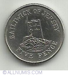 Image #2 of 5 Pence 1991