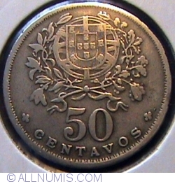Image #1 of 50 centavos 1953
