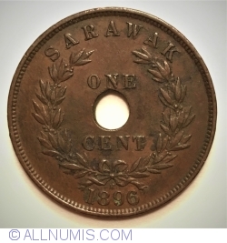 Image #2 of 1 Cent 1896 H