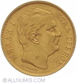 10 Dinara 1882