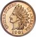 1 : Indian Head Cent 1901