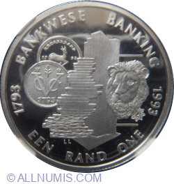 Image #2 of 1 Rand 1993 - Banking Bicentennial