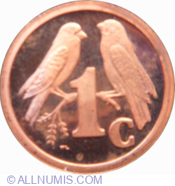 Image #2 of 1 Cent 1995