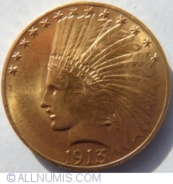 Image #1 of Eagle 10 Dollars 1913