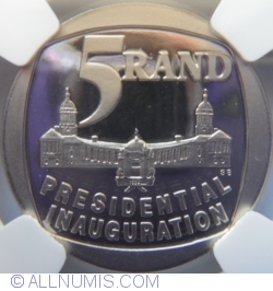 5 Rand 1994 - Presidential inauguration