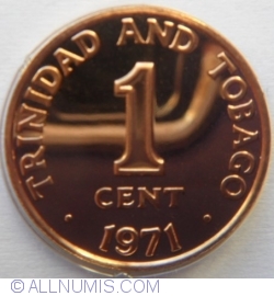 Image #2 of 1 Cent 1971 - Franklin Mint