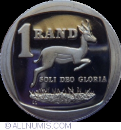 Image #2 of 1 Rand 1990 (Botha small)