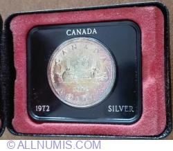 1 Dollar 1972 - silver