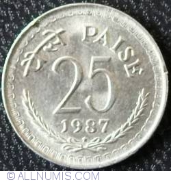 Image #1 of 25 Paise 1987 (H)