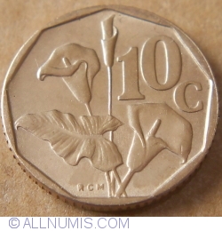 Image #1 of [ERROR] 10 Cents 1991 - Missing the second 9 from the year