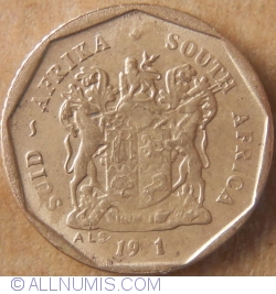 Image #2 of [ERROR] 10 Cents 1991 - Missing the second 9 from the year