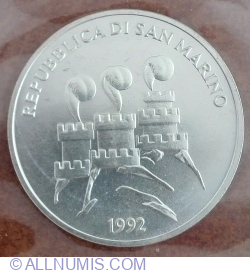 Image #2 of 1000 Lire 1992 R