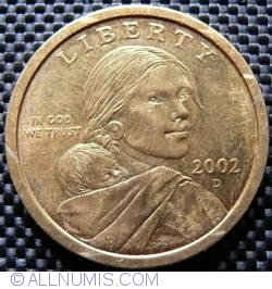 Image #2 of Sacagawea Dollar 2002 - D