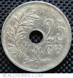 Image #1 of 25 Centimes 1923 Belgique