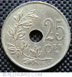 25 Centi 1929 Belgie