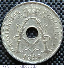 25 Centi 1929 Belgie
