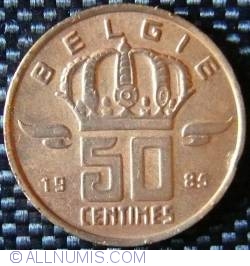 Image #1 of 50 Centimes 1985 (België)