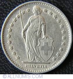 Image #2 of 1 Franc 1968