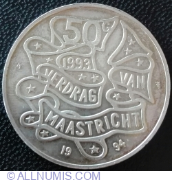 50 Gulden 1994 - Maastricht Treaty