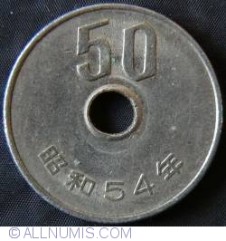 Image #1 of 50 Yen 1979 (Anul 54)