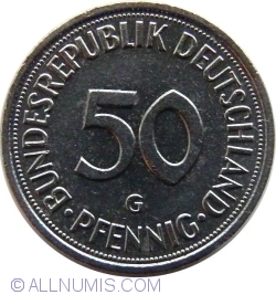 Image #1 of 50 Pfennig 1986 G