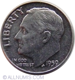 Image #2 of Dime 1959