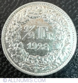 1/2 Franc 1928