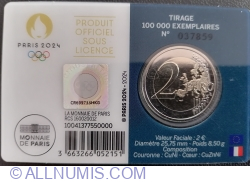 2 Euro 2024 - Olympic Games, Hercul and Notre-Dame, Paris
