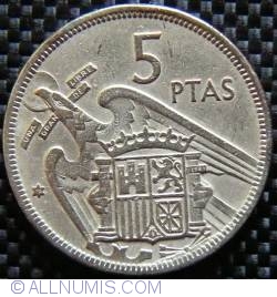 Image #1 of 5 Pesetas 1957 (72)