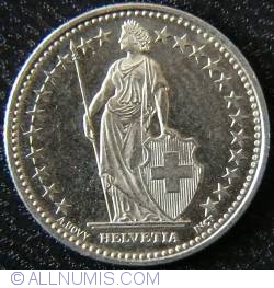 Image #2 of ½ Franc 2008 B