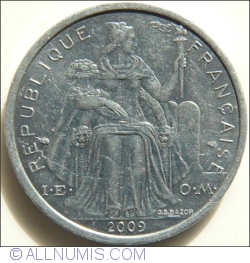 Image #2 of 2 Francs 2009