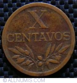 Image #1 of 10 Centavos 1952