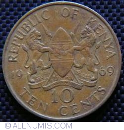 Image #1 of 10 Cents 1969