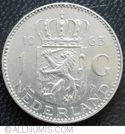 Image #1 of 1 Gulden 1963