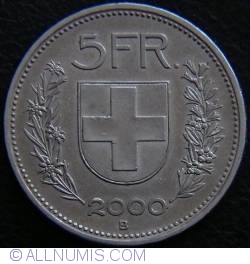 5 Francs 2000