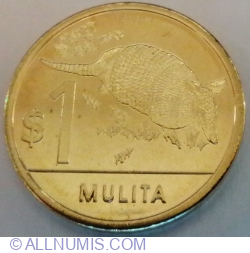 1 Peso Uruguayo 2019 - Mulita