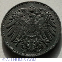 Image #2 of 5 Pfennig 1919 J