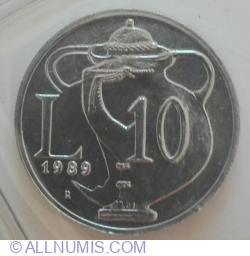 Image #1 of 10 Lire 1989 R - History
