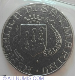 Image #2 of 100 Lire 1989 R - History