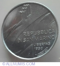 Image #2 of 2 Lire 1990 R - 1600 Years of History